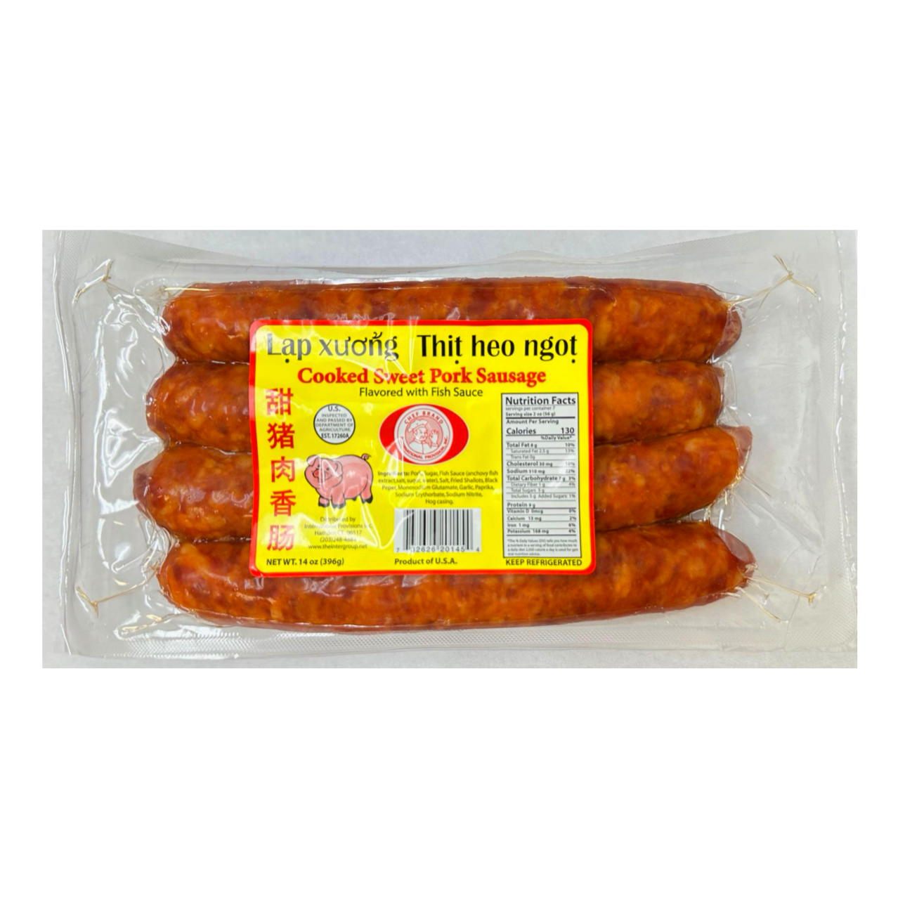 Chef Brand - Sweet Sausage (Pork) Vietnamese Style